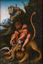 Lucas Cranach the Elder: Samson and the Lion