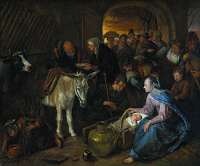 Jan Havicksz. Steen: Adoration of the shepherds