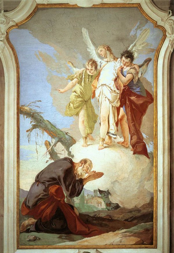 Giovan Battista Tiepolo: The Angels Appear to Abraham