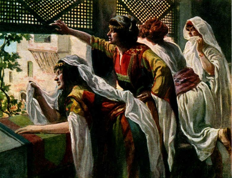 James Tissot: Michal Despises David