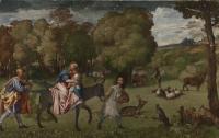 Titian: The Flight into Egypt