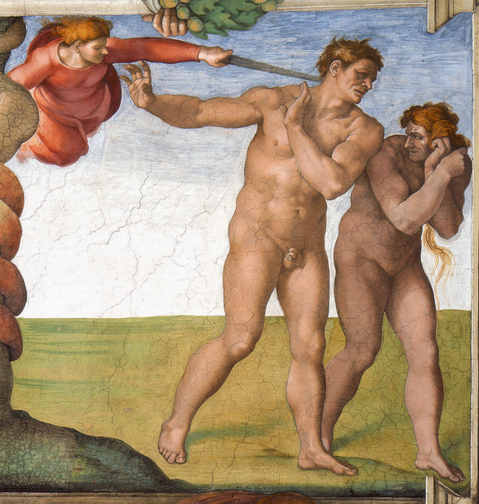Michelangelo Buonarroti: The Expulsion from Paradise