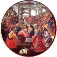 Domenico Ghirlandaio: The Adoration of the Magi (1487)