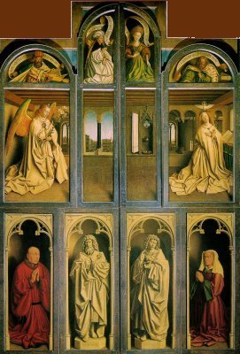 The Adoration of the Lamb of God - panels closed