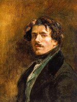 portrait of Eugène Delacroix
