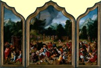 Lucas van Leyden: The Adoration of the Golden Calf