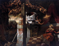 Il Tintoretto: The Annunciation