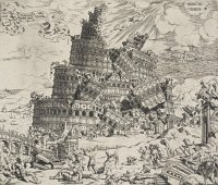 Cornelis Anthonisz: The Fall of the Tower of Babel