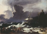 Ludolf Backhuysen: Paul's Shipwreck