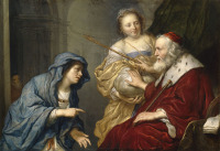 Govert Flinck: Bathsheba makes an appeal to David