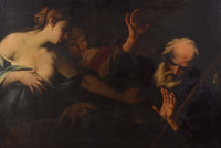 Antonio Bellucci: Lot and his Daughters