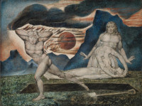 William Blake: Cain flees
