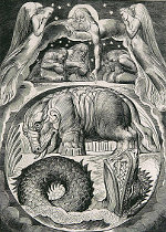 William Blake: The Book of Job -  15
