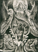 William Blake: The Book of Job -  16