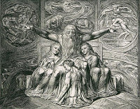 William Blake: The Book of Job -  20