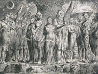 William Blake: The Book of Job -  21