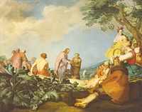 Abraham Bloemaert: The Feeding of the Multitude (1628)