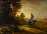 Bartholomeus Breenbergh: Jacob Wrestling with the Angel