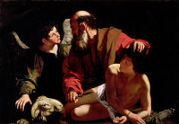Caravaggio: The Sacrifice of Isaac (1605)