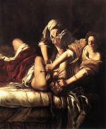 Artemisia Gentileschi: Judith Beheading Holofernes (Uffizi)