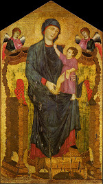 Cimabue: Madonna in Maestà (Bologna)