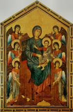 Cimabue: Madonna in Maestà (Pisa)