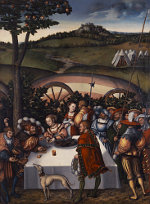Lucas Cranach the Elder: Judith Dining with Holofernes