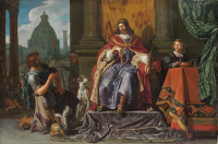 Pieter Lastman: David hands the Letter to Uriah