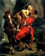 Eugène Delacroix: The Good Samaritan (1849)