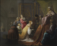 Willem de Poorter: The Queen of Sheba before King Solomon