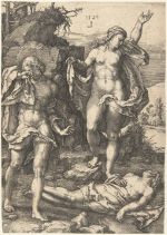 Lucas van Leyden: Adam and Eve Bemoaning the Death of Abel