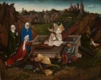 Hubert van Eyck: The Three Marys at the Tomb