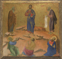 Duccio di Buoninsegna: The Transfiguration (Maestà)