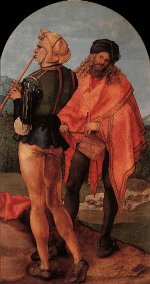 Albrecht Dürer: Job's Friends Making Music
