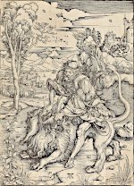 Albrecht Dürer: Samson and the Lion