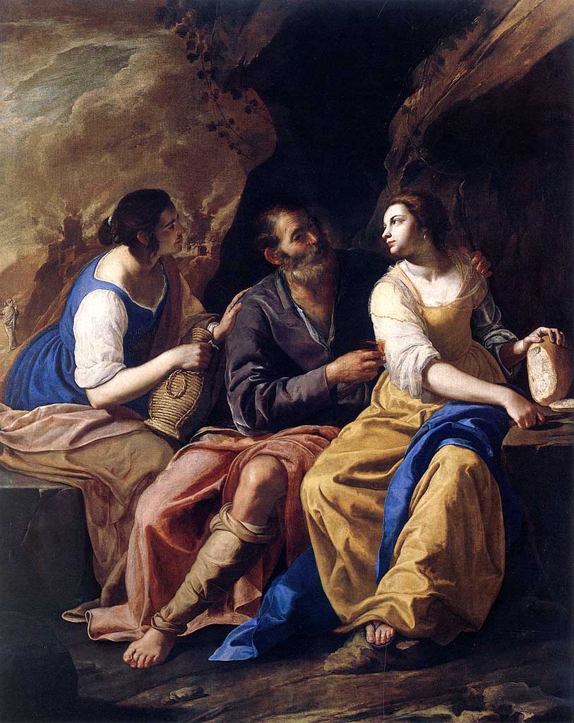 Gentileschi: Lot and his Daughters Gentileschi: Lot and his Daughters