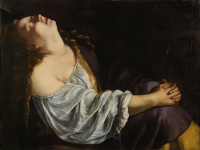 Artemisia Gentileschi: Mary Magdalene in Ecstasy