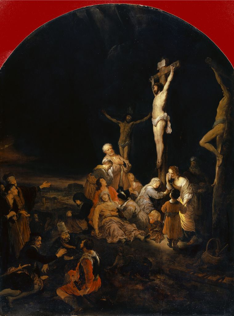 Golgotha by Govert Flinck, Matthew 27:45-56, Bible.Gallery