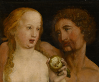 Hans Holbein the Younger: Adam and Eve