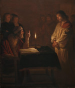 Gerard van Honthorst: Christ before the High Priest