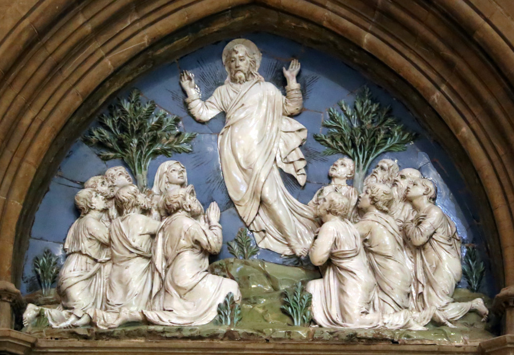 The Ascension by Luca Della Robbia, Mark 16:1-19, Bible.Gallery