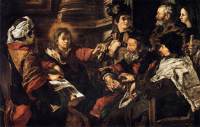Giovanni Serodine: Jesus Among the Doctors