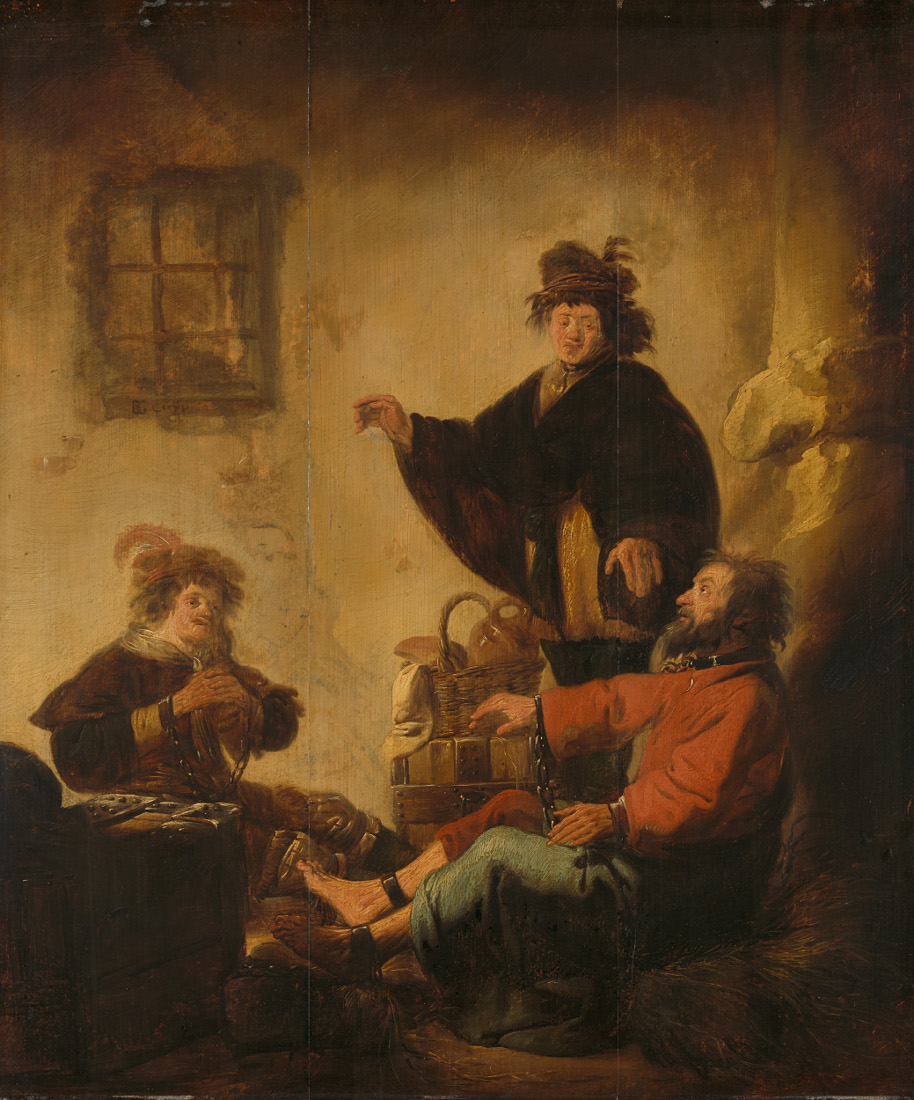 Joseph, the Butler and the Baker by Benjamin Cuyp, Genesis 40, Bible.Gallery