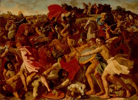 Nicolas Poussin: Joshua Fights Amalek