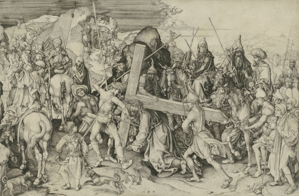 Martin Schongauer: The Carrying of the Cross