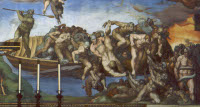 Michelangelo Buonarroti: The Last Judgement (detail)