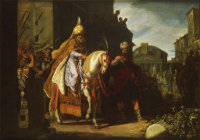 Pieter Lastman: Mordecai's Triumph