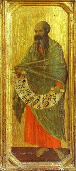 Duccio di Buoninsegna: The Prophet Malachi (Maestà)