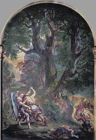 DELACROIX　ドラクロワ　Eugène Delacroix File:Jacob Angel Delacroix.jpg - Wikimedia Commons