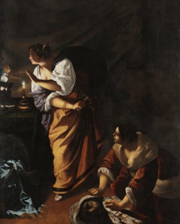 ミッシェル様 Artemisia Gentileschi: Judith and Her Maidservant with the Head of